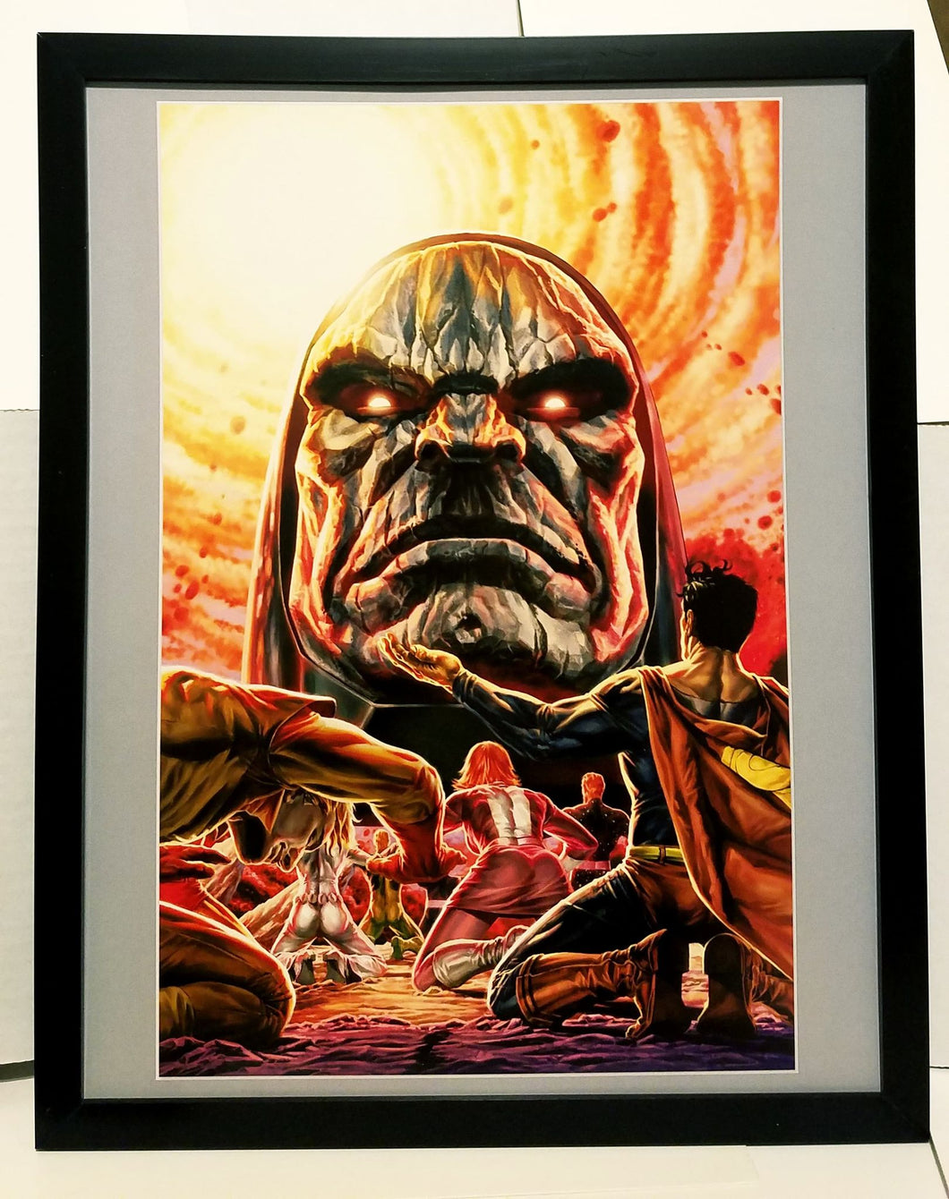 Darkseid Justice League by Lee Bermejo 11x14 FRAMED DC Comics Art Print Poster