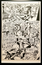 Load image into Gallery viewer, Amazing Spider-Man #102 pg. 29 Gil Kane 11x17 FRAMED Original Art Poster Marvel Comics
