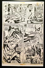 Load image into Gallery viewer, Amazing Spider-Man #101 pg. 23 Gil Kane 11x17 FRAMED Original Art Poster Marvel Comics
