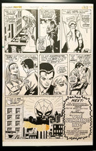 Load image into Gallery viewer, Amazing Spider-Man #99 pg. 20 Gil Kane 11x17 FRAMED Original Art Poster Marvel Comics Poster
