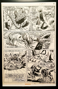 Amazing Spider-Man #102 pg. 6 Gil Kane 11x17 FRAMED Original Art Poster Marvel Comics Poster