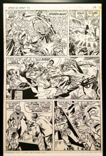 Load image into Gallery viewer, Amazing Spider-Man #99 pg. 10 Gil Kane 11x17 FRAMED Original Art Poster Marvel Comics
