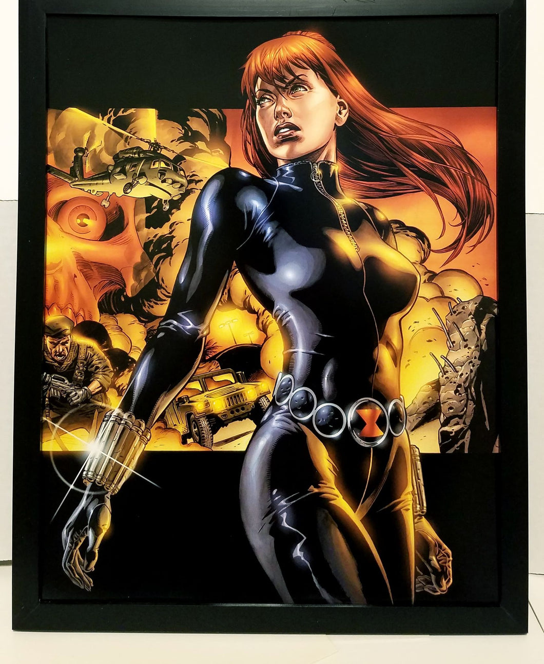 Black Widow by J.G. Jones 11x14 FRAMED Marvel Comics Art Print Poster