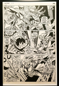 Amazing Spider-Man #102 pg. 25 Gil Kane 11x17 FRAMED Original Art Poster Marvel Comics