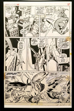 Load image into Gallery viewer, Amazing Spider-Man #100 pg. 18 Gil Kane 11x17 FRAMED Original Art Poster Marvel Comics
