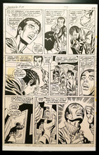 Load image into Gallery viewer, Amazing Spider-Man #97 pg. 17 Gil Kane 11x17 FRAMED Original Art Poster Marvel Comics
