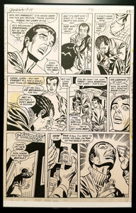 Amazing Spider-Man #97 pg. 17 Gil Kane 11x17 FRAMED Original Art Poster Marvel Comics