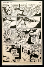 Load image into Gallery viewer, Amazing Spider-Man #102 pg. 33 Gil Kane 11x17 FRAMED Original Art Poster Marvel Comics
