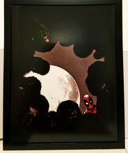 Load image into Gallery viewer, Night of the Living Deadpool by Jay Shaw 11x14 FRAMED Marvel Comics Art Print Poster
