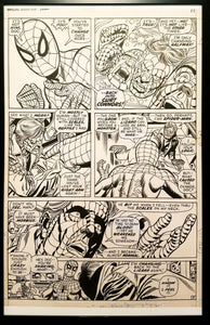 Amazing Spider-Man #102 pg. 9 Gil Kane 11x17 FRAMED Original Art Poster Marvel Comics