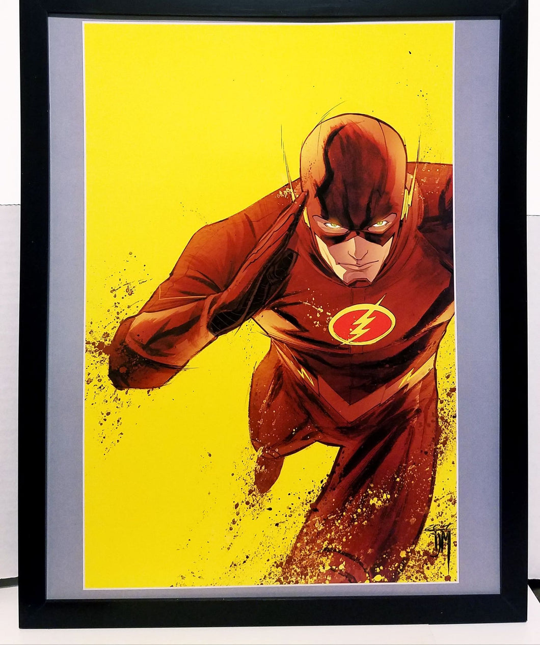 Flash by Francis Manapul 11x14 FRAMED DC Comics Art Print Poster