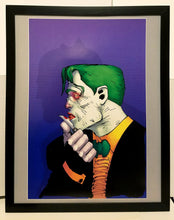 Load image into Gallery viewer, Dark Knight Joker by Frank Miller 11x14 FRAMED DC Comics Art Print Poster

