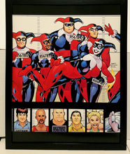 Load image into Gallery viewer, Harley Quinn by Terry Dodson 11x14 FRAMED DC Comics Art Print Poster
