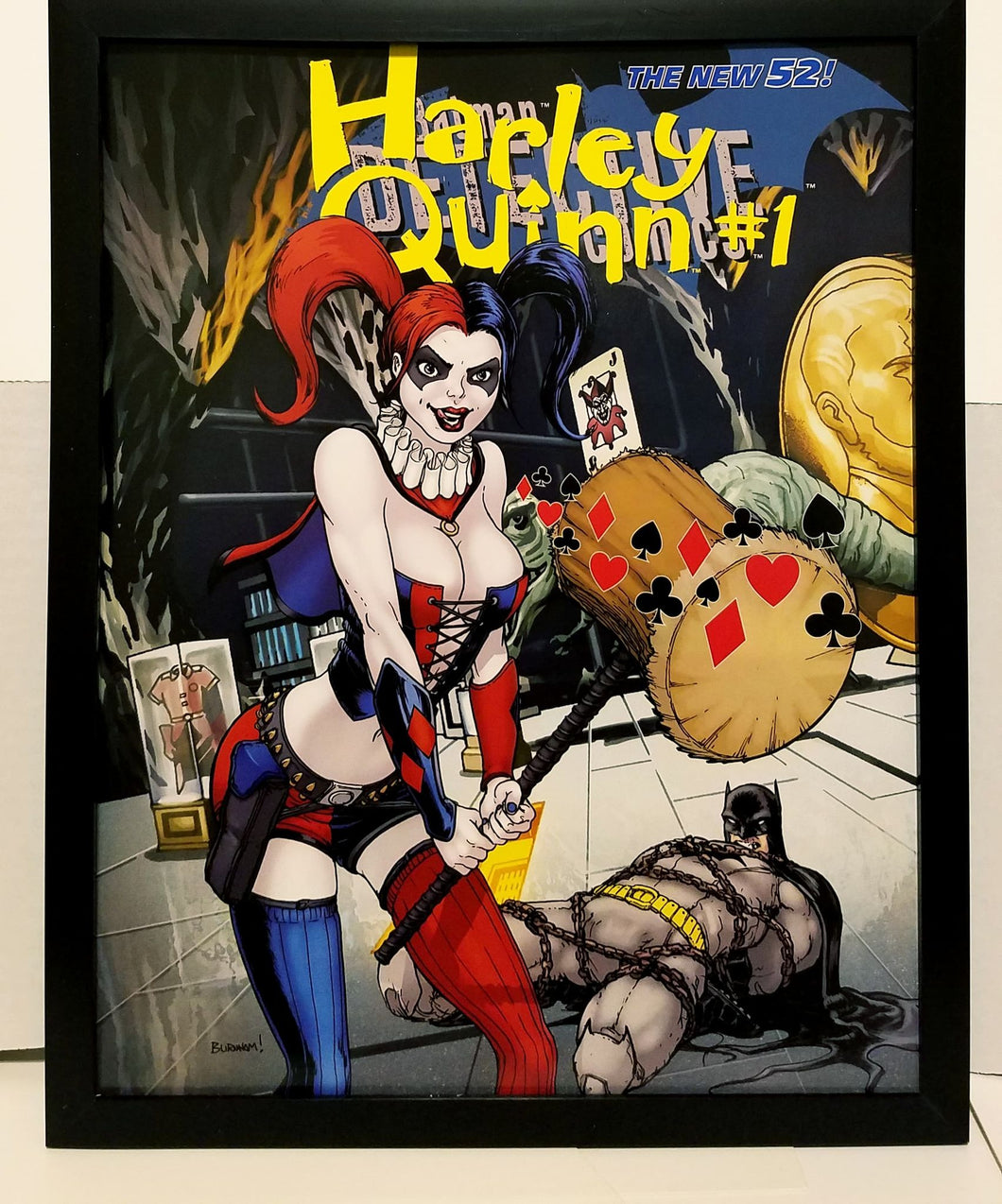 Harley Quinn Detective by Chris Burnham 11x14 FRAMED DC Comics Art Print Poster