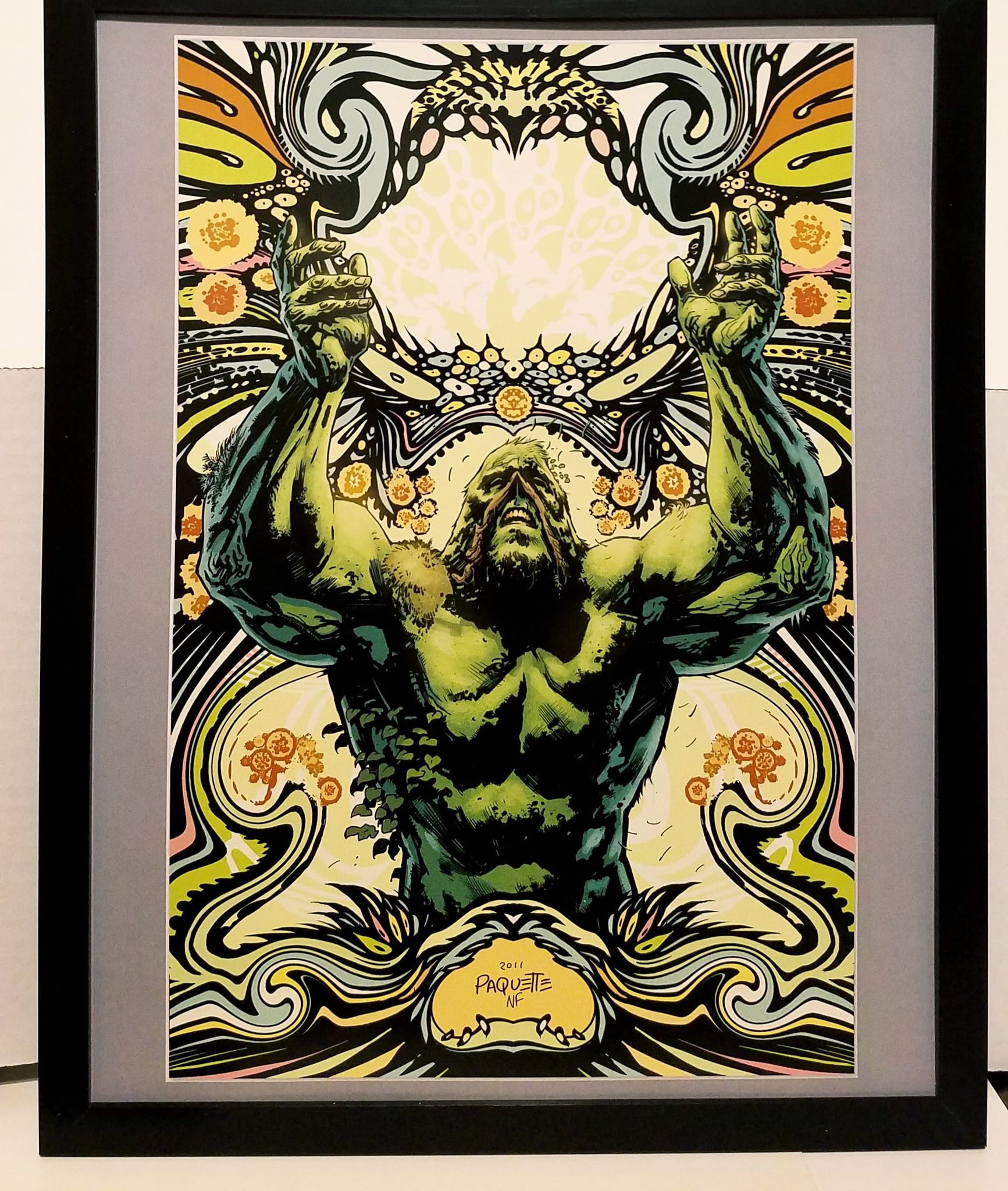 Swamp Thing by Yanick Paquette 11x14 FRAMED DC Comics Art Print Poster –  GrantsComics