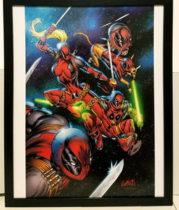 Deadpool Corps by Rob Liefeld 11x14 FRAMED Marvel Comics Art Print Poster