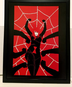 Black Widow by Phil Noto 11x14 FRAMED Marvel Comics Art Print Poster