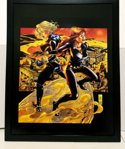 Black Widow by J.G. Jones 11x14 FRAMED Marvel Comics Art Print Poster