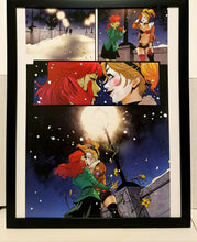 Load image into Gallery viewer, Harley Quinn &amp; Posion Ivy LGBTQ by Mirka Andolfo 11x14 FRAMED DC Comics Art Print Poster

