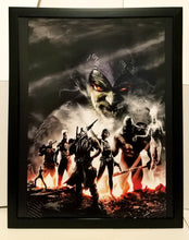 Load image into Gallery viewer, Thunderbolts by Francesco Mattina 11x14 FRAMED Marvel Comics Art Print Poster
