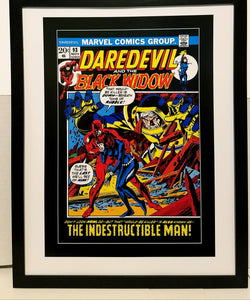 Daredevil #93 Black Widow by Gil Kane 11x14 FRAMED Marvel Comics Art Print Poster