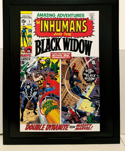 Amazing Adventures #1 Black Widow 11x14 FRAMED Marvel Comics Art Print Poster