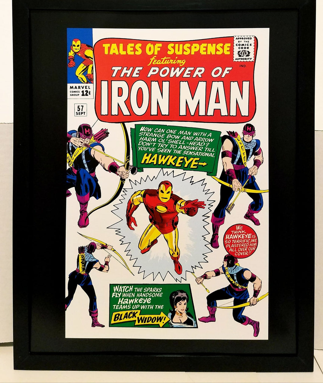 Tales of Suspense #57 by Don Heck 11x14 FRAMED Marvel Comics Art Print Poster