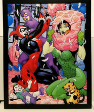 Load image into Gallery viewer, Harley Quinn &amp; Poison Ivy by Terry Dodson 11x14 FRAMED DC Comics Art Print Poster
