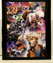 Load image into Gallery viewer, Guardians Galaxy Starlord by Paco Medina 11x14 FRAMED Marvel Comics Art Print Poster
