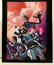 Load image into Gallery viewer, Guardians of the Galaxy by Nic Klein 11x14 FRAMED Marvel Comics Art Print Poster
