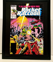 Load image into Gallery viewer, Rocket Raccoon #1 by Mike Mignola 11x14 FRAMED Marvel Comics Art Print Poster
