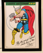 Load image into Gallery viewer, Mighty Thor by Jack Kirby 9x12 FRAMED Marvel Comics Vintage Art Print Poster
