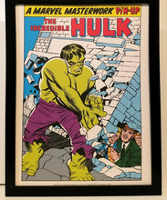 Load image into Gallery viewer, Incredible Hulk by Jack Kirby 9x12 FRAMED Marvel Comics Vintage Art Print Poster
