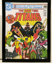 Load image into Gallery viewer, New Teen Titans #1 by George Perez 9x12 FRAMED DC Comics Art Print Poster

