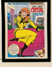Load image into Gallery viewer, Inhumans Crystal by Jack Kirby 9x12 FRAMED Marvel Comics Vintage Art Print Poster
