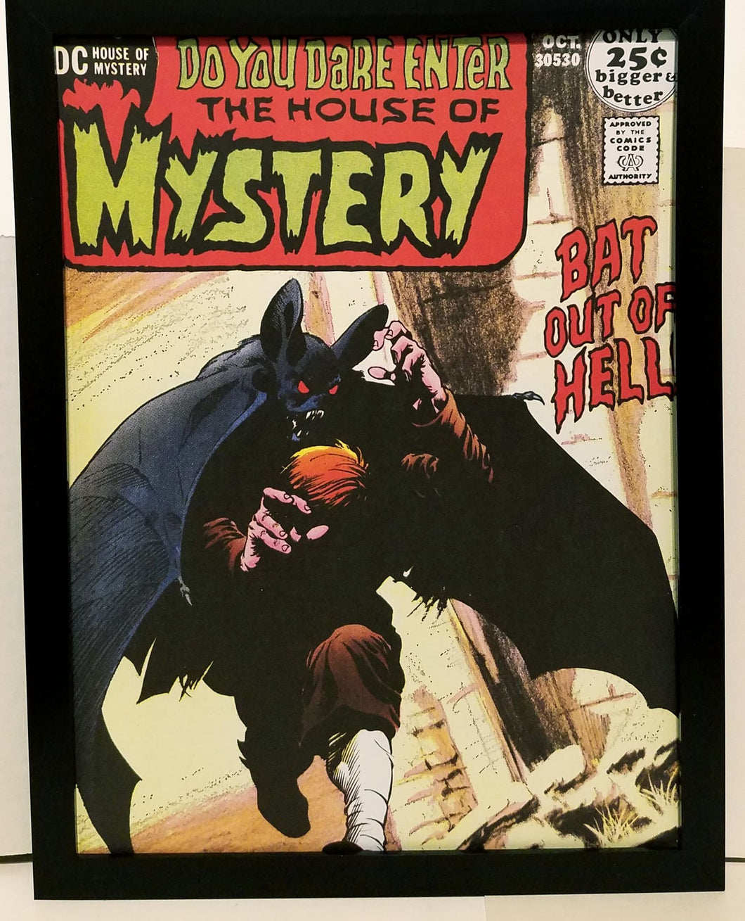 House of Mystery #195 by Bernie Wrightson 9x12 FRAMED DC Comics Art Print Poster
