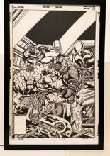 Load image into Gallery viewer, Captain America #249 by John Byrne 11x17 FRAMED Original Art Poster Marvel Comics
