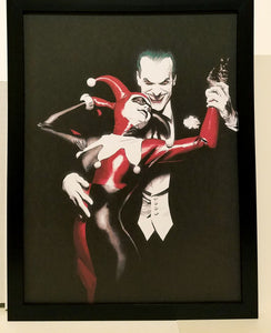Batman Harley Quinn #1 Joker by Alex Ross 9x12 FRAMED DC Comics Art Print Poster