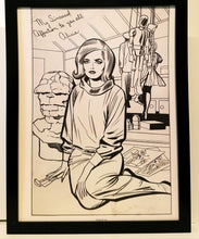 Load image into Gallery viewer, Alicia Masters by Jack Kirby 9x12 FRAMED Marvel Comics Pin-Up Original Art Print Poster
