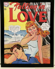 Load image into Gallery viewer, Falling in Love #62 by John Romita 9x12 FRAMED Vintage 1963 DC Comics Art Print Poster
