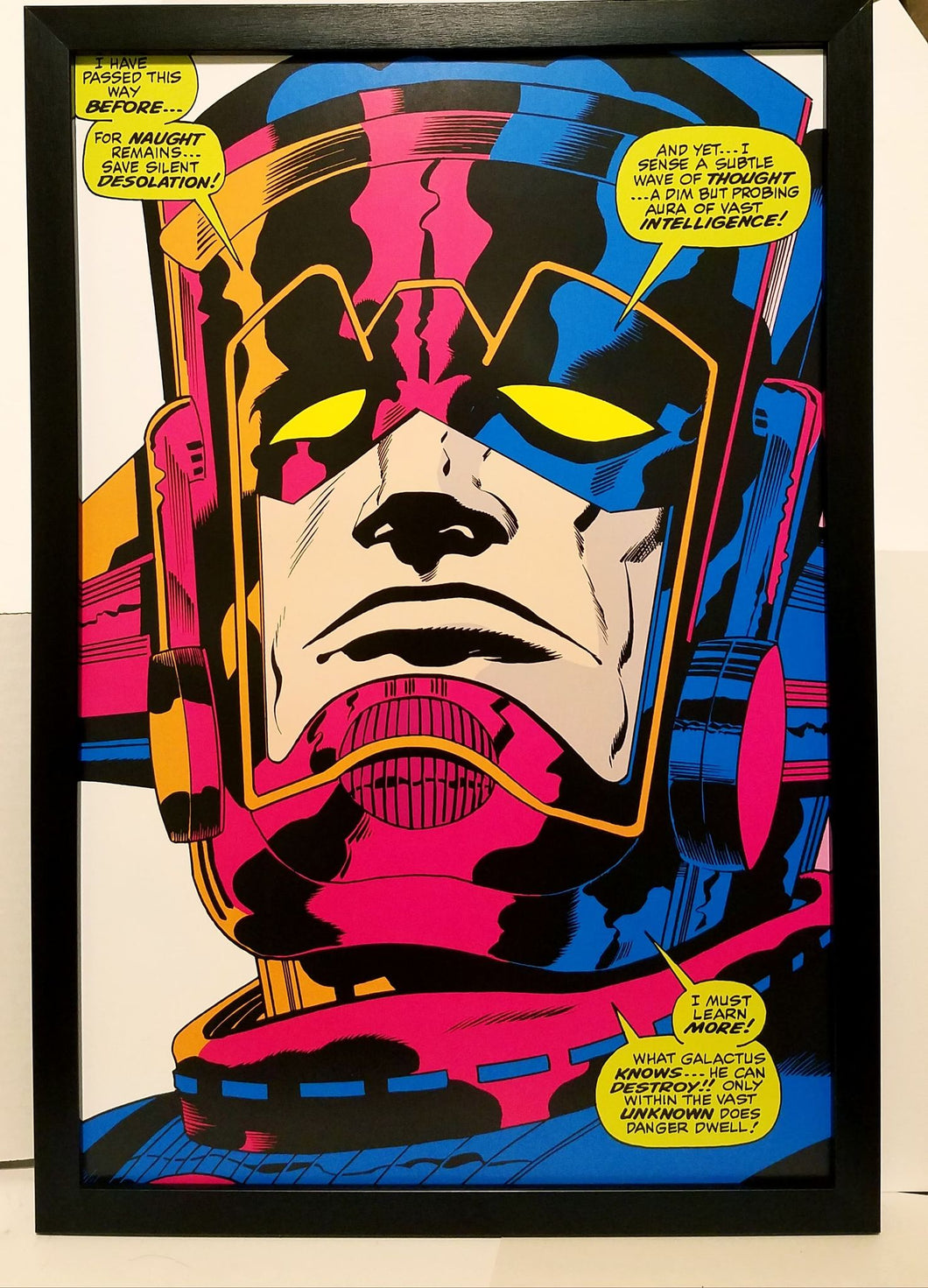 Galactus Thor #160 by Jack Kirby 12x18 FRAMED Marvel Comics Vintage Art Print Poster