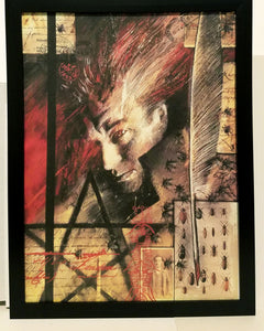John Constantine Hellblazer #1 by Dave McKean 9x12 FRAMED DC Comics Art Print Poster