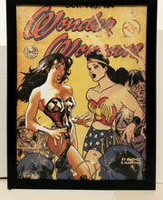 Load image into Gallery viewer, Wonder Woman #184 by Adam Hughes 9x12 FRAMED DC Comics Art Print Poster
