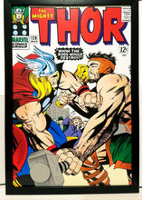 Load image into Gallery viewer, Mighty Thor #126 by Jack Kirby 12x18 FRAMED Marvel Comics Vintage Art Print Poster

