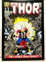 Load image into Gallery viewer, Mighty Thor #131 by Jack Kirby 12x18 FRAMED Marvel Comics Vintage Art Print Poster
