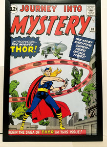 Journey Into Mystery #83 Thor 12x18 FRAMED Marvel Comics Vintage Art Print Poster