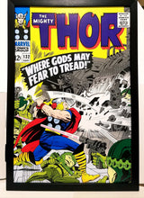 Load image into Gallery viewer, Mighty Thor #132 by Jack Kirby 12x18 FRAMED Marvel Comics Vintage Art Print Poster
