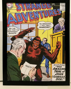 Strange Adventures #100 by Gil Kane 9x12 FRAMED Vintage 1959 DC Comics Art Print Poster