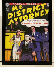 Load image into Gallery viewer, Mr. District Attorney #12 9x12 FRAMED Vintage 1950 DC Comics Art Print Poster
