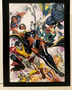 Uncanny X-Men by Alex Ross 9x12 FRAMED Marvel Comics Art Print Poster